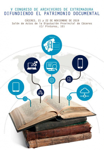 DataLib Servicios Documentales patrocina el V Congreso de Archiveros de Extremadura